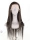In Stock Indian Remy Hair 24" Straight Natural Color Lace Front Wig LLF-01014