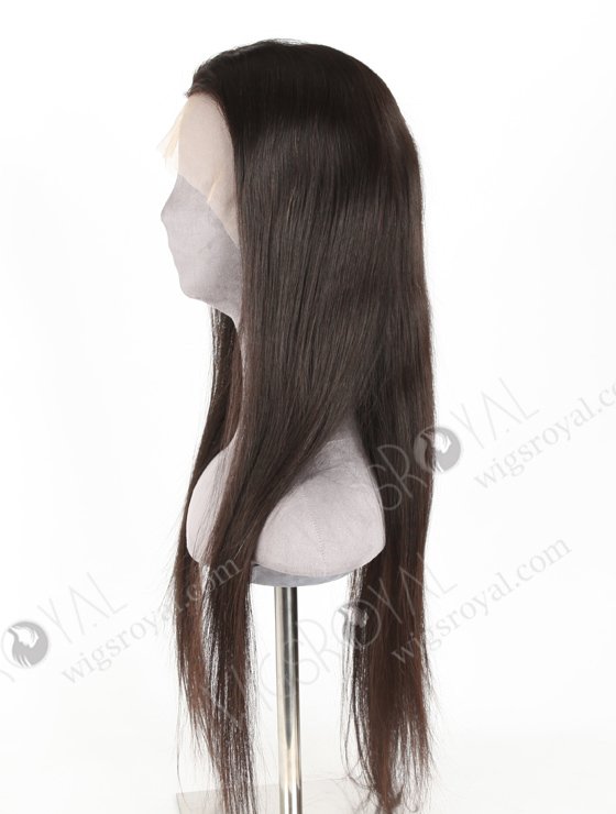 In Stock Indian Remy Hair 24" Straight Natural Color Lace Front Wig LLF-01014-20208