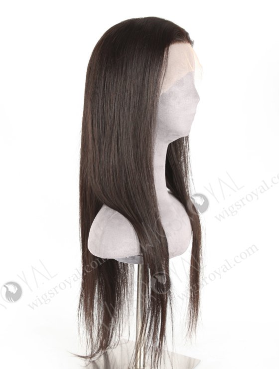 In Stock Indian Remy Hair 24" Straight Natural Color Lace Front Wig LLF-01014-20212