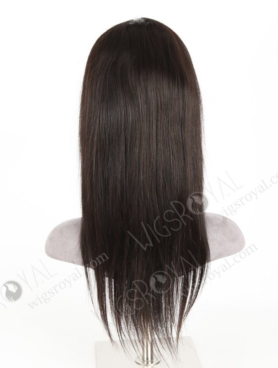 In Stock Indian Remy Hair 16" Straight Natural Color Lace Front Wig LLF-01004-20110