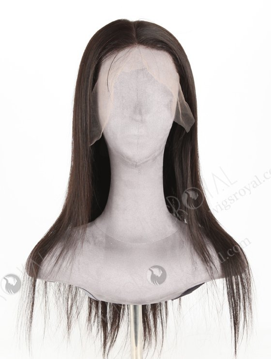 In Stock Indian Remy Hair 18" Straight Natural Color HD Lace Front Wig LLF-01018-20227