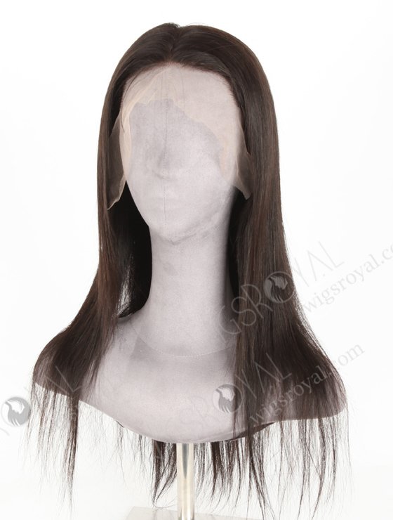 In Stock Indian Remy Hair 18" Straight Natural Color HD Lace Front Wig LLF-01018-20229