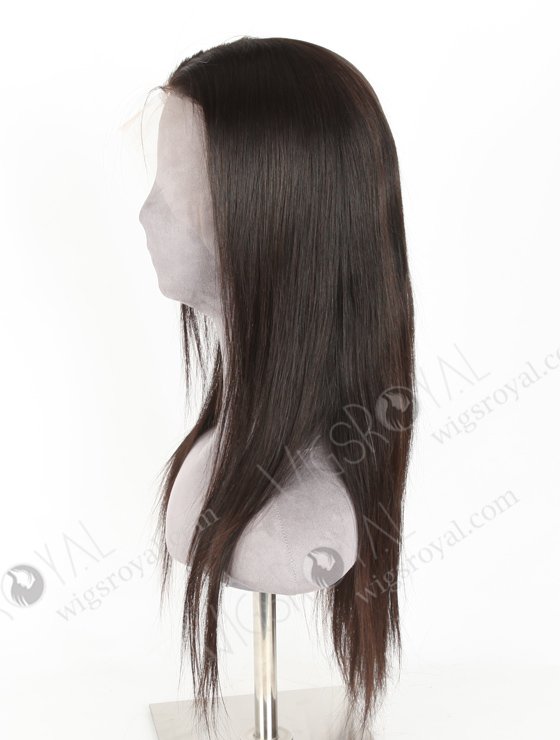 In Stock Indian Remy Hair 18" Straight Natural Color HD Lace Front Wig LLF-01018-20232
