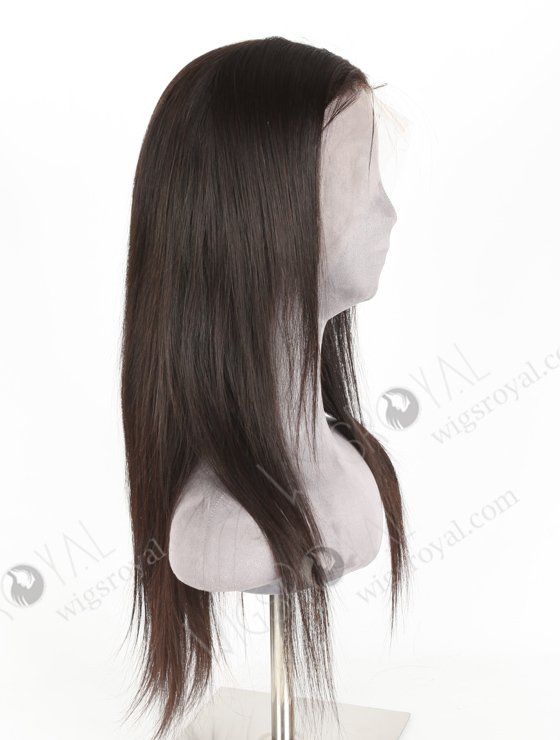 In Stock Indian Remy Hair 18" Straight Natural Color HD Lace Front Wig LLF-01018-20231