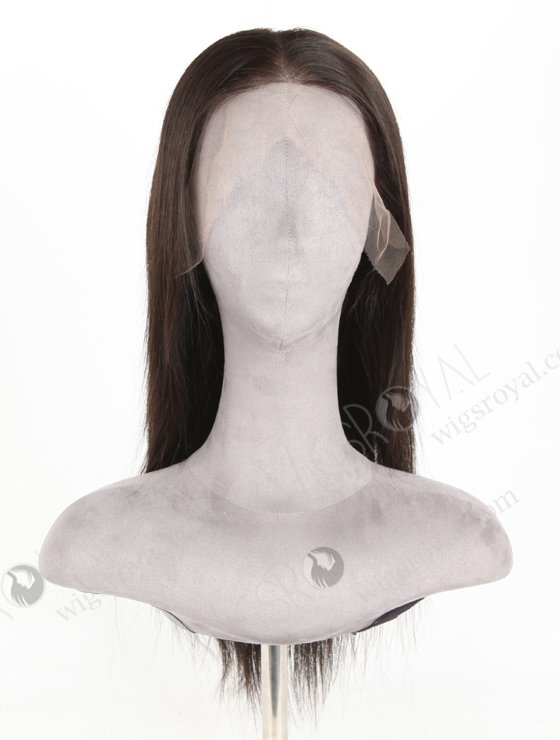 In Stock Indian Remy Hair 16" Straight Natural Color HD Lace Front Wig LLF-01017-20216