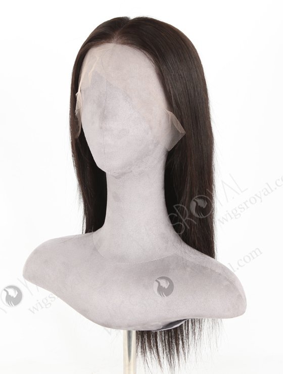 In Stock Indian Remy Hair 16" Straight Natural Color HD Lace Front Wig LLF-01017-20219