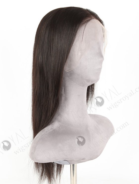 In Stock Indian Remy Hair 16" Straight Natural Color HD Lace Front Wig LLF-01017-20220