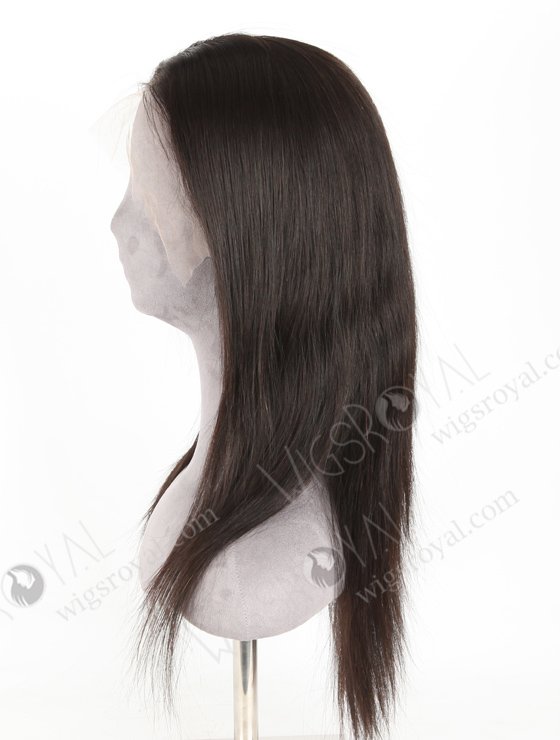 In Stock Indian Remy Hair 16" Straight Natural Color HD Lace Front Wig LLF-01017-20222