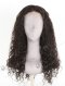 In Stock Indian Remy Hair 22" Natural Curly Natural Color 5"×5" HD Lace Closure Wig CW-01033