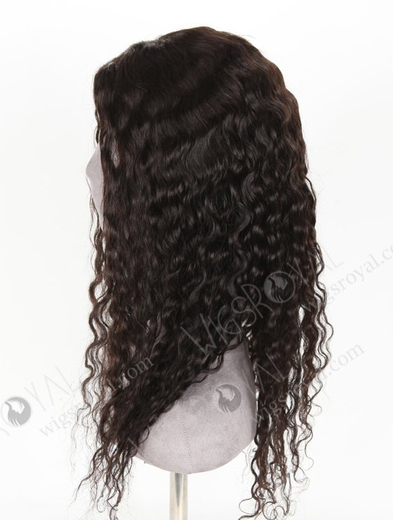 In Stock Brazilian Virgin Hair 20" Natural Curly Natural Color Silk Top Glueless Wig GL-04071-20426