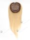 Best Silk Top Real Hair Toppers | 16 Inch Light Blonde with Medium Root Hair Pieces Topper-057