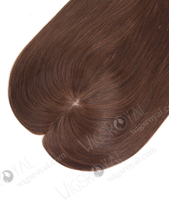 High Quality Remy Hair Crown Toppers | 16 Inch Dark Brown Hair Piece Topper-040-20641