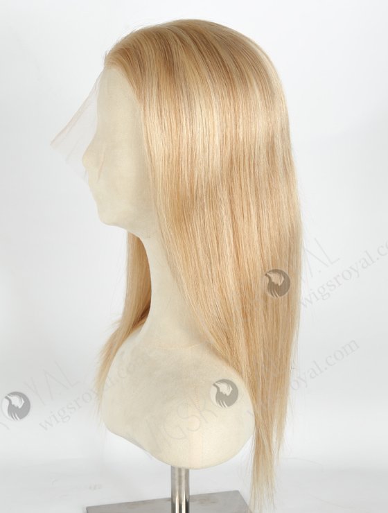 Indian Virgin Blonde Highlights Human Hair Full Lace Wig For White Women WR-LW-132-20998