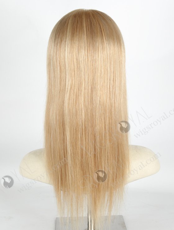 Indian Virgin Blonde Highlights Human Hair Full Lace Wig For White Women WR-LW-132-20997
