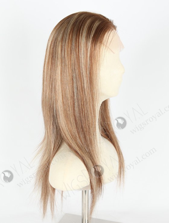 New Fashion Ombre Highlight Color European Human Hair Lace Front Wig WR-CLF-028-21045