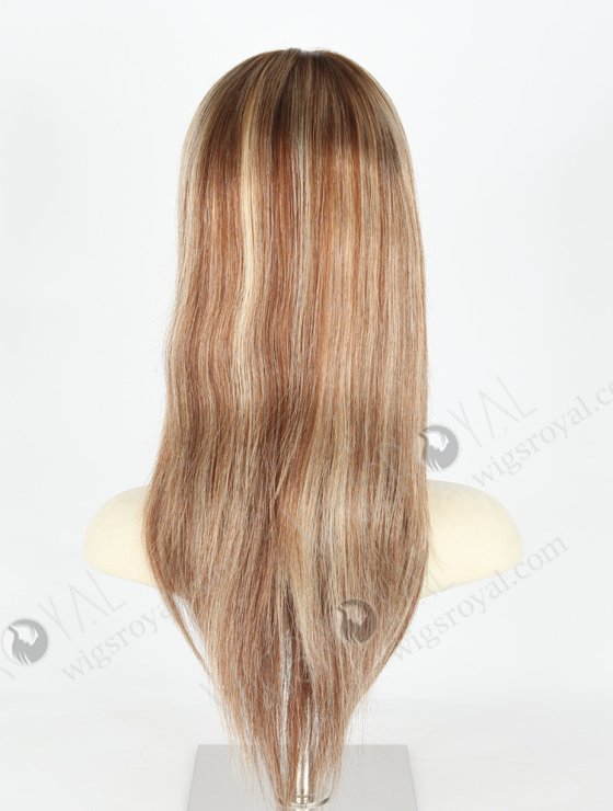 New Fashion Ombre Highlight Color European Human Hair Lace Front Wig WR-CLF-028-21044
