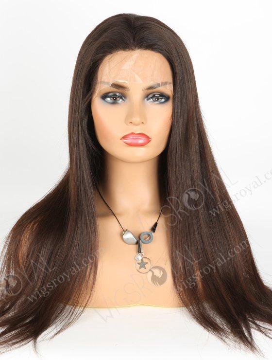Top Quality 18'' European Virgin Hair Full PU Wig WR-MOW-017-21146