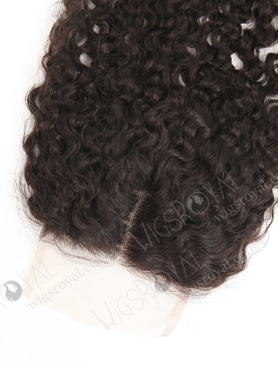 Brazilian Virgin Hair 26" Curl As Picture Natural Color Swiss Lace Closure WR-LC-037-21198