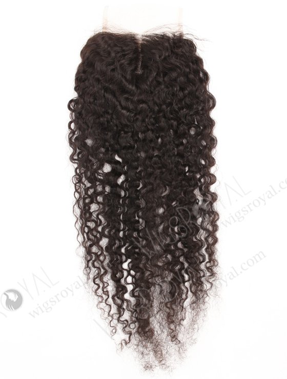 Brazilian Virgin Hair 26" Curl As Picture Natural Color Swiss Lace Closure WR-LC-037-21200
