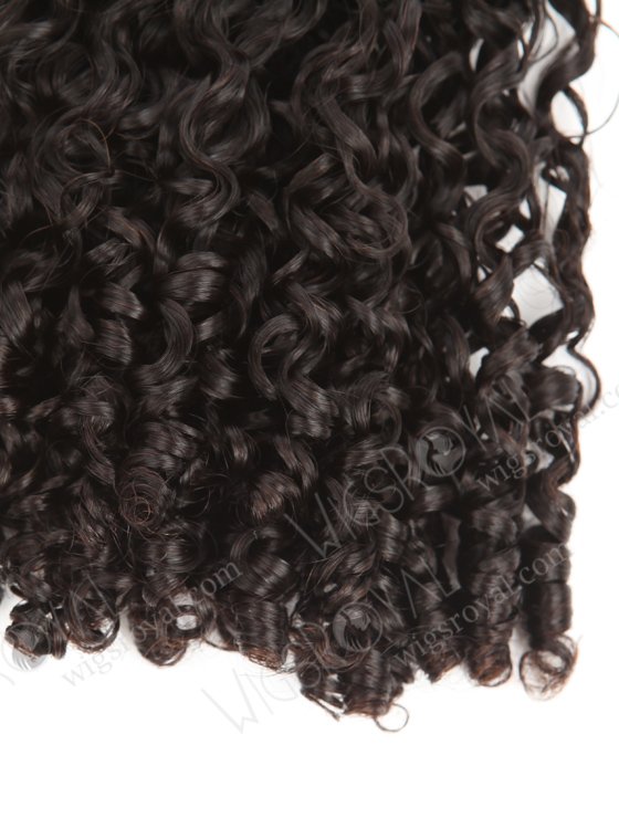 Unprocessed 5A Grade 18” Double Draw Pixie Curl Peruvian Virgin Hair Extension WR-MW-199-21180