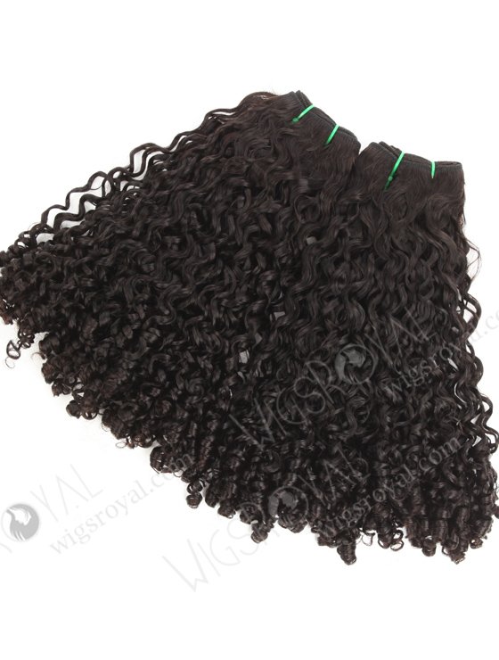 Unprocessed 5A Grade 18” Double Draw Pixie Curl Peruvian Virgin Hair Extension WR-MW-199-21182