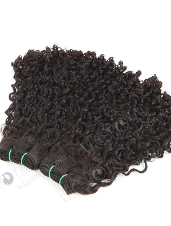 Unprocessed 5A Grade 18” Double Draw Pixie Curl Peruvian Virgin Hair Extension WR-MW-199-21183