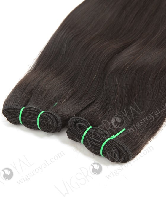 Best Quality 18 Inch Double Draw Natural Color Straight Peruvian Virgin Hair Extension WR-MW-200-21193