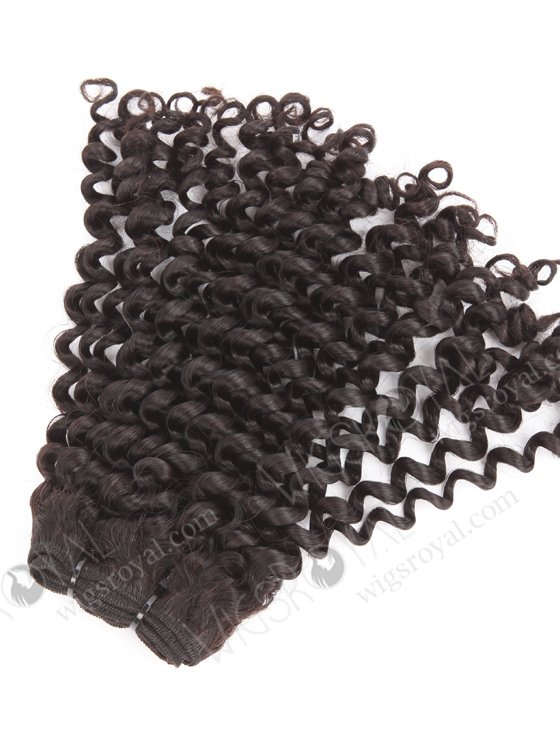 In Stock 5A Peruvian Virgin Hair 16" Double Drawn Baby Curl Natural Color Machine Weft SM-6159-21314