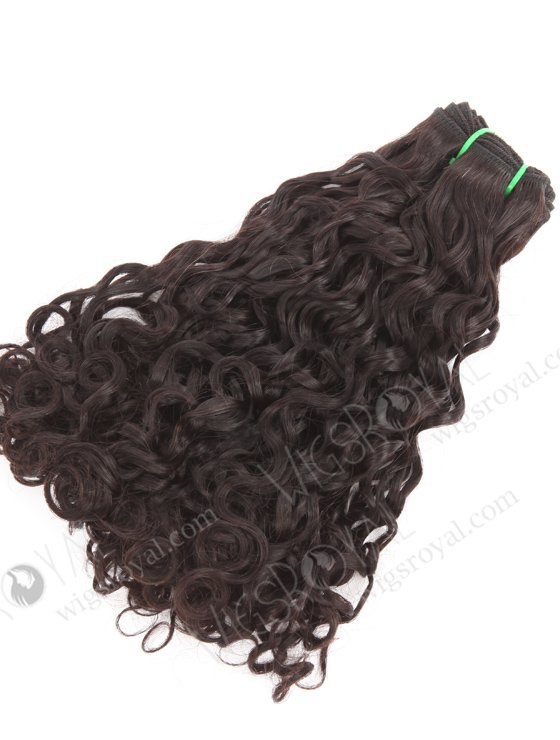 In Stock 5A Peruvian Virgin Hair 16" Double Drawn Bouncy Curl(Looser Tip) Natural Color Machine Weft SM-6160-21308