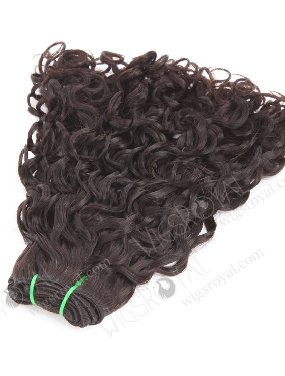 In Stock 5A Peruvian Virgin Hair 16" Double Drawn Bouncy Curl(Looser Tip) Natural Color Machine Weft SM-6160-21309