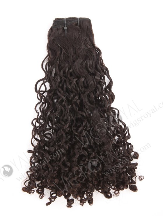 In Stock 7A Peruvian Virgin Hair 22" Double Drawn Tight Pissy Curl Natural Color Machine Weft SM-6153-21330