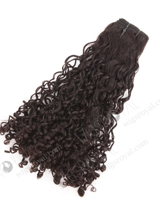 In Stock 7A Peruvian Virgin Hair 22" Double Drawn Tight Pissy Curl Natural Color Machine Weft SM-6153-21329