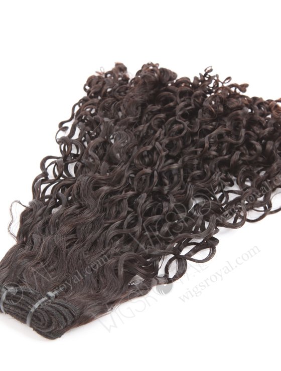 In Stock 7A Peruvian Virgin Hair 22" Double Drawn Tight Pissy Curl Natural Color Machine Weft SM-6153-21332