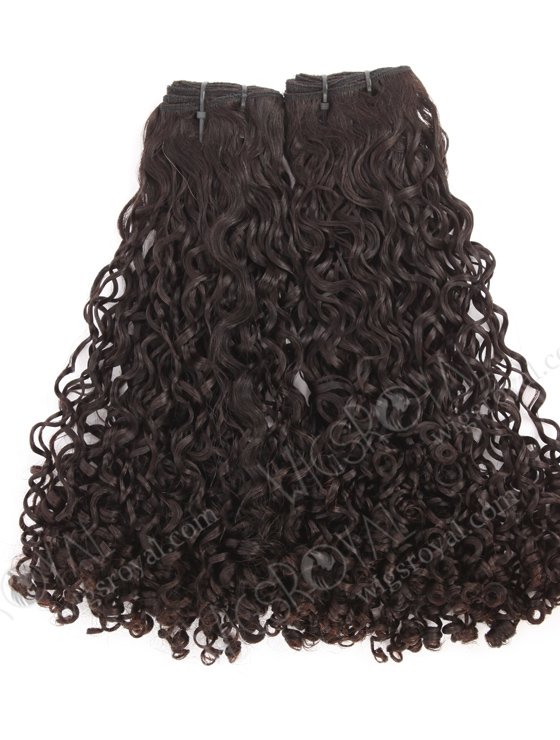 In Stock 7A Peruvian Virgin Hair 22" Double Drawn Tight Pissy Curl Natural Color Machine Weft SM-6153-21334