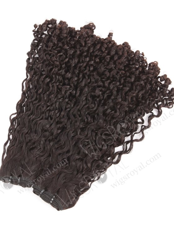 In Stock 7A Peruvian Virgin Hair 20" Double Drawn Tight Pissy Curl Natural Color Machine Weft SM-6152-21321