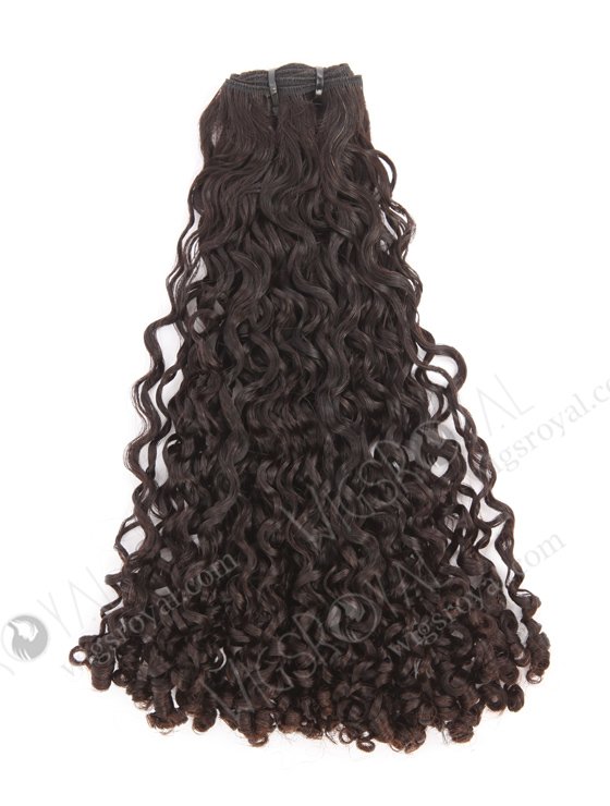 In Stock 7A Peruvian Virgin Hair 20" Double Drawn Tight Pissy Curl Natural Color Machine Weft SM-6152-21325