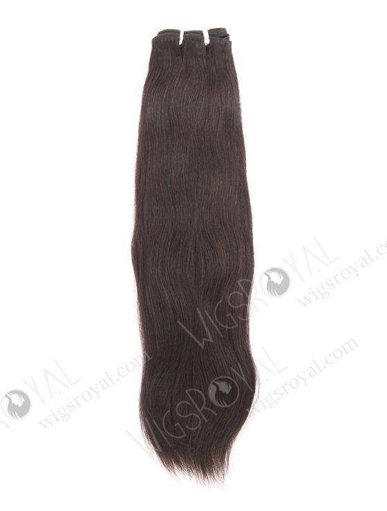 In Stock Indian Remy Hair 16" Yaki 1B# Color Machine Weft SM-1127-21274