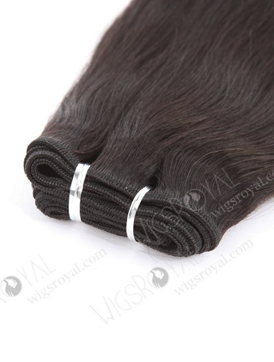 In Stock Indian Remy Hair 16" Yaki 1B# Color Machine Weft SM-1127-21276