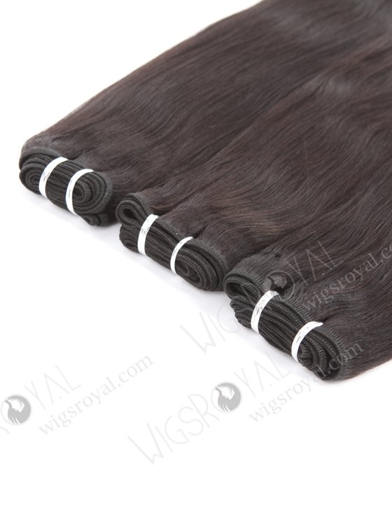 In Stock Indian Remy Hair 16" Yaki 1B# Color Machine Weft SM-1127-21278