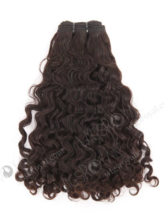 In Stock 7A Peruvian Virgin Hair 14" Double Drawn Molado Curl Natural Color Machine Weft SM-6155-21345