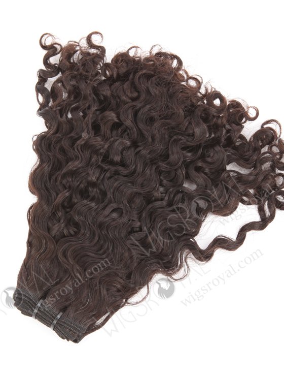 In Stock 7A Peruvian Virgin Hair 14" Double Drawn Molado Curl Natural Color Machine Weft SM-6155-21347