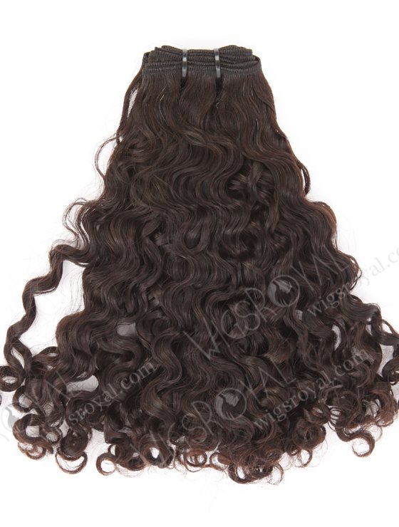 In Stock 7A Peruvian Virgin Hair 14" Double Drawn Molado Curl Natural Color Machine Weft SM-6155-21349