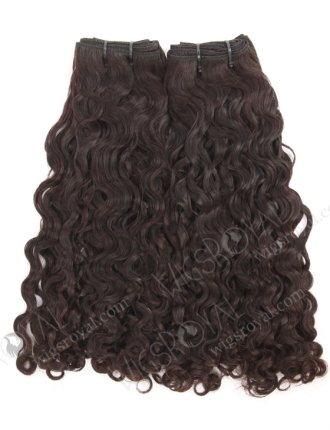 In Stock 7A Peruvian Virgin Hair 16" Double Drawn Molado Curl Natural Color Machine Weft SM-6156