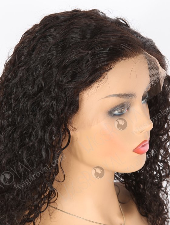 In Stock Indian Remy Hair 14" Cruly As Pic 1b# Color Full Lace Wig FLW-01915-21447