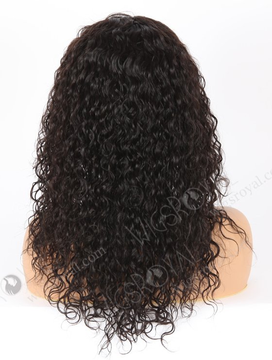 In Stock Indian Remy Hair 14" Cruly As Pic 1b# Color Full Lace Wig FLW-01915-21449