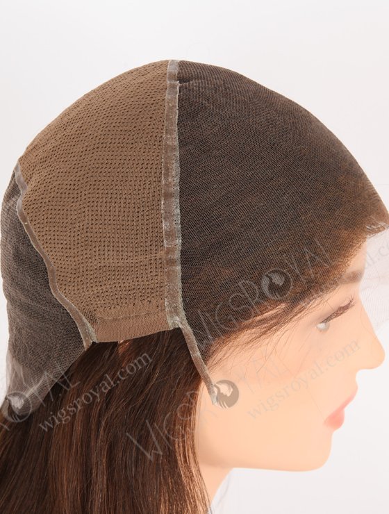 In Stock Indian Remy Hair 16" Light Yaki 2/4/6# Evenly Blended Color Full Lace Wig FLW-01907-21550