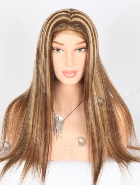 Charming Piano Color Silk Top Full Lace Wig STW-848