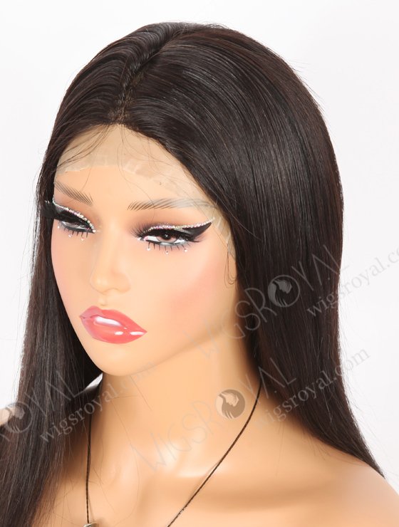 In Stock Brazilian Virgin Hair 18" Straight 1b# Color Full Lace Wig FLW-04269-21770