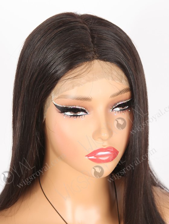 In Stock Brazilian Virgin Hair 18" Straight 1b# Color Full Lace Wig FLW-04269-21772