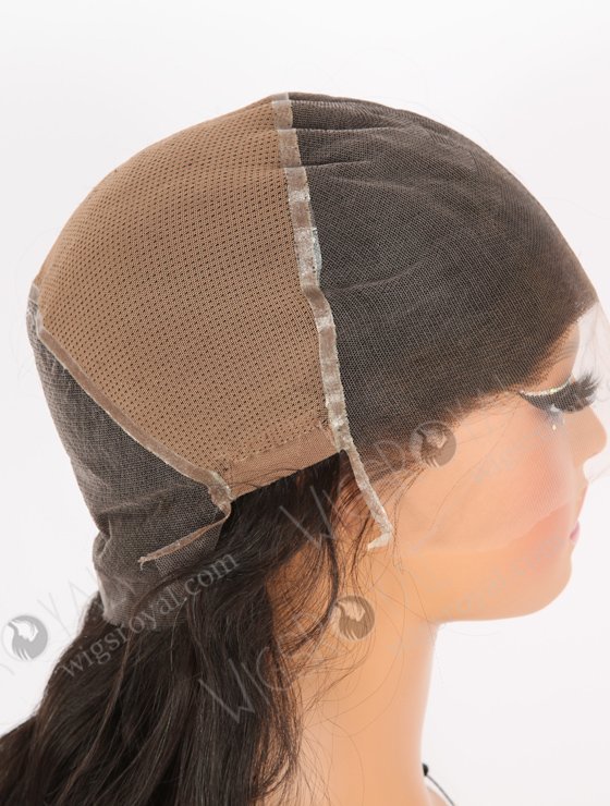 In Stock Indian Remy Hair 18" Natural Wave 1b# Color Full Lace Wig FLW-01903-21597